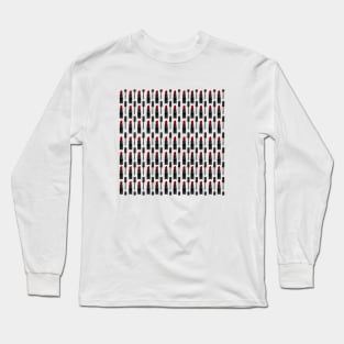 Makeup Pattern Long Sleeve T-Shirt